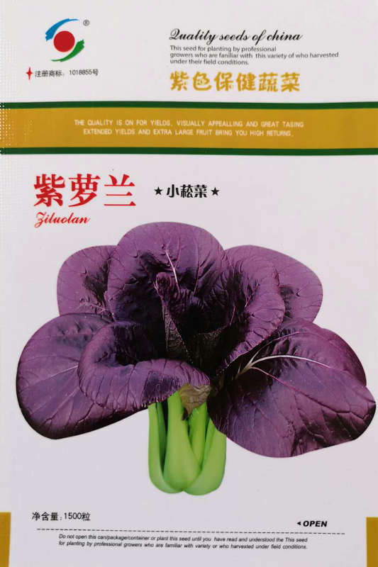 紫萝兰——紫红保健菜